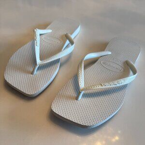 NWOT Havianas Slim Square Flip-Flop Size 37/38